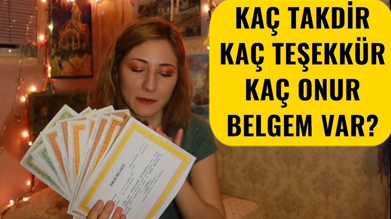''Bu Kadar ÇOK TEŞEKKÜR BELGESİ İle İyi Yere GELİNMEZ'' Demişlerdi.