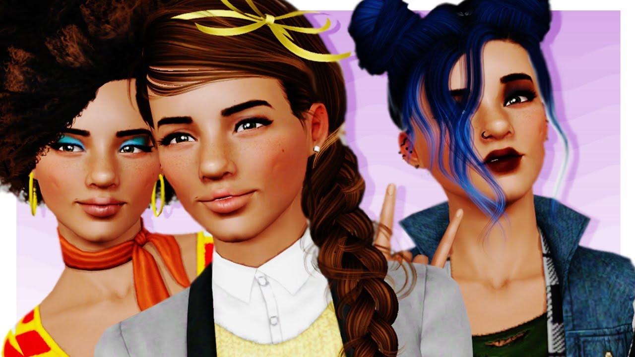 1 SIM, 3 STYLES | Create-A-Sim | The Sims 3 👗👖👚
