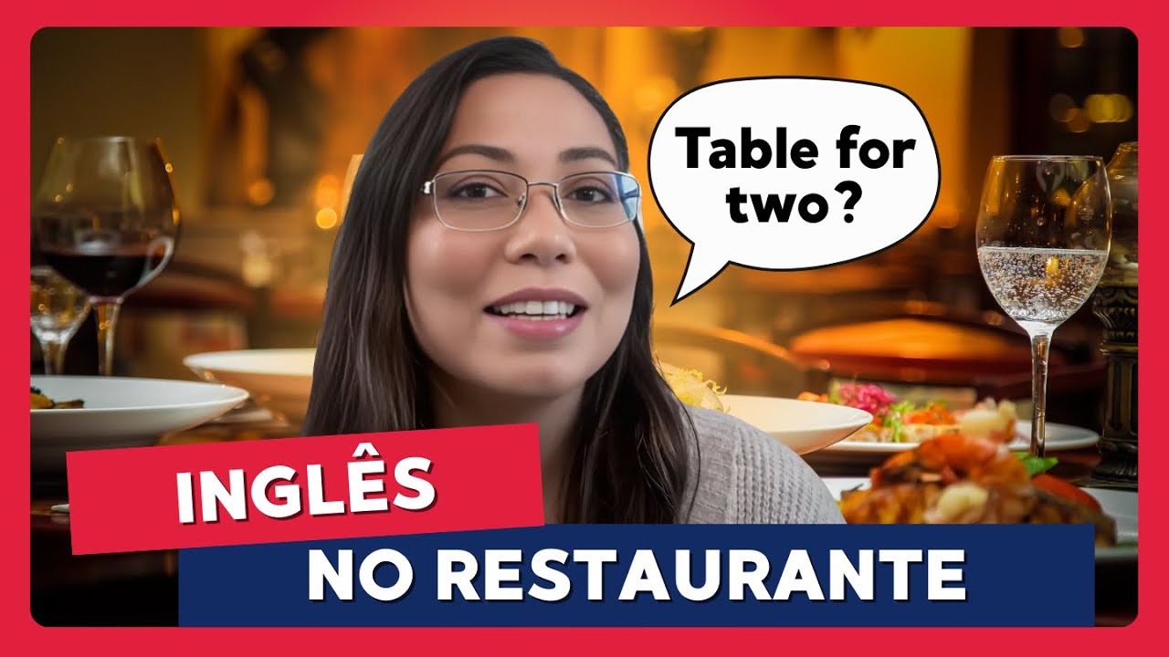Inglês no Restaurante 🍽️ | Guia Prático