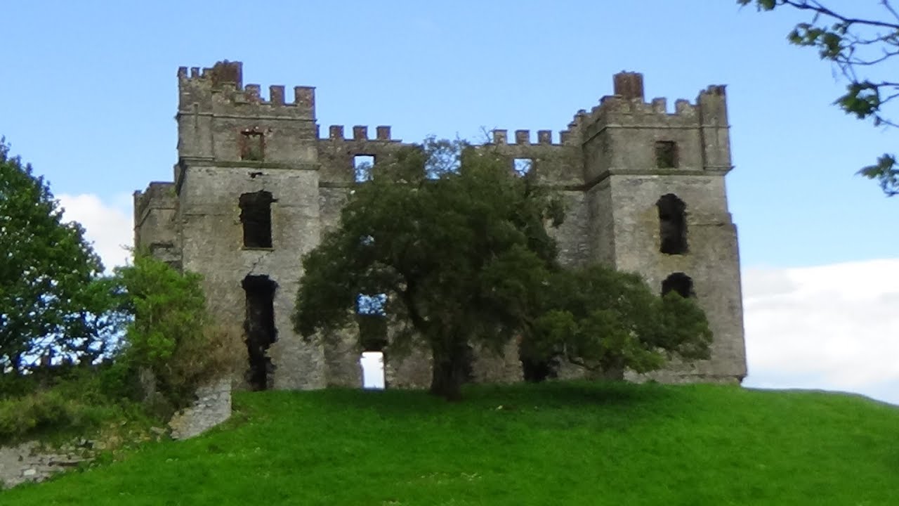 EXPLORING INSIDE RAPHOE CASTLE, CO, DONEGAL. LONESTAR EXPLORER TV.