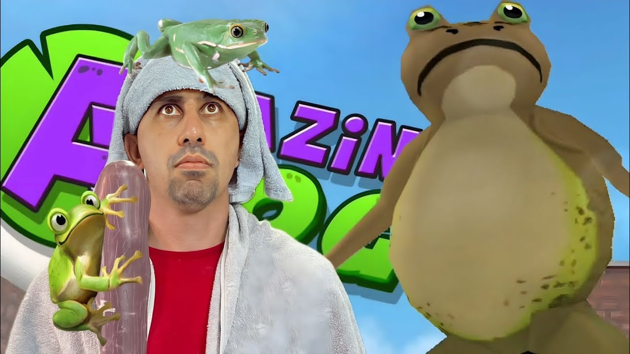 A VIDA DE SAPO NA CIDADE!! Frog