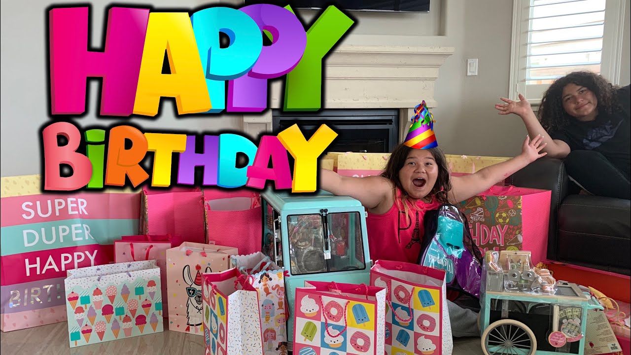Izzy’s 11th Birthday! - Opening Presents!!!