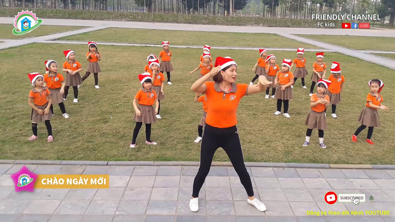 Thể dục Aerobic JINGLE BELL, JINGLE BELL | Mầm Non Hồng Phương