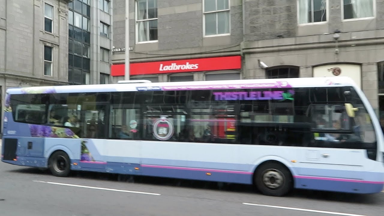 Exploring Aberdeen Scotland by Bus - 2018