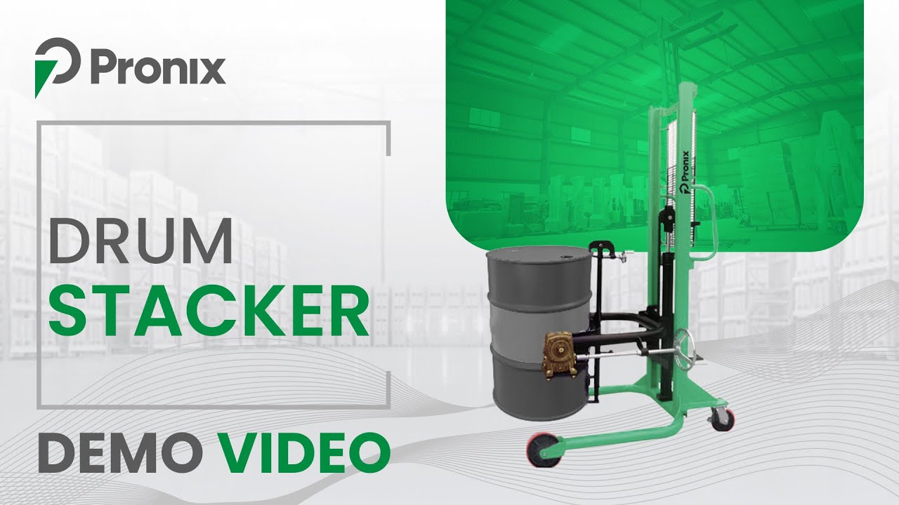 Pronix Drum Lifter 350KG Demo, Specifications and Price - Technocart.com