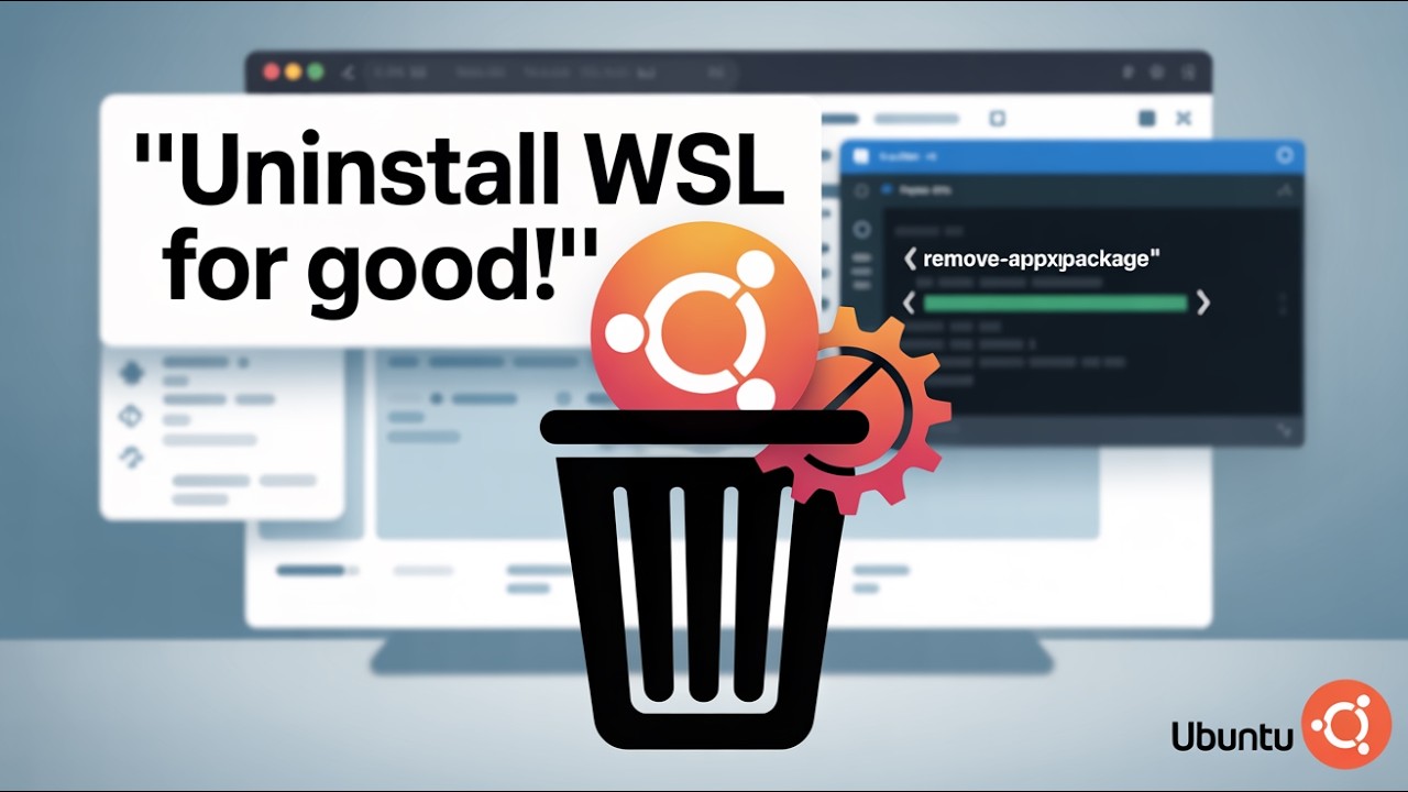 Полное удаление WSL в Windows 11 (метод 2025)