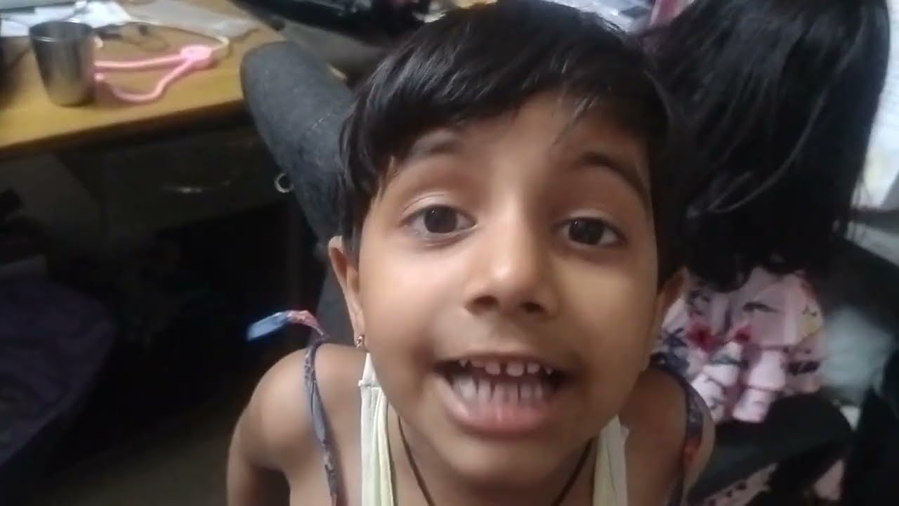 Aaj baccho Ne halva party kari