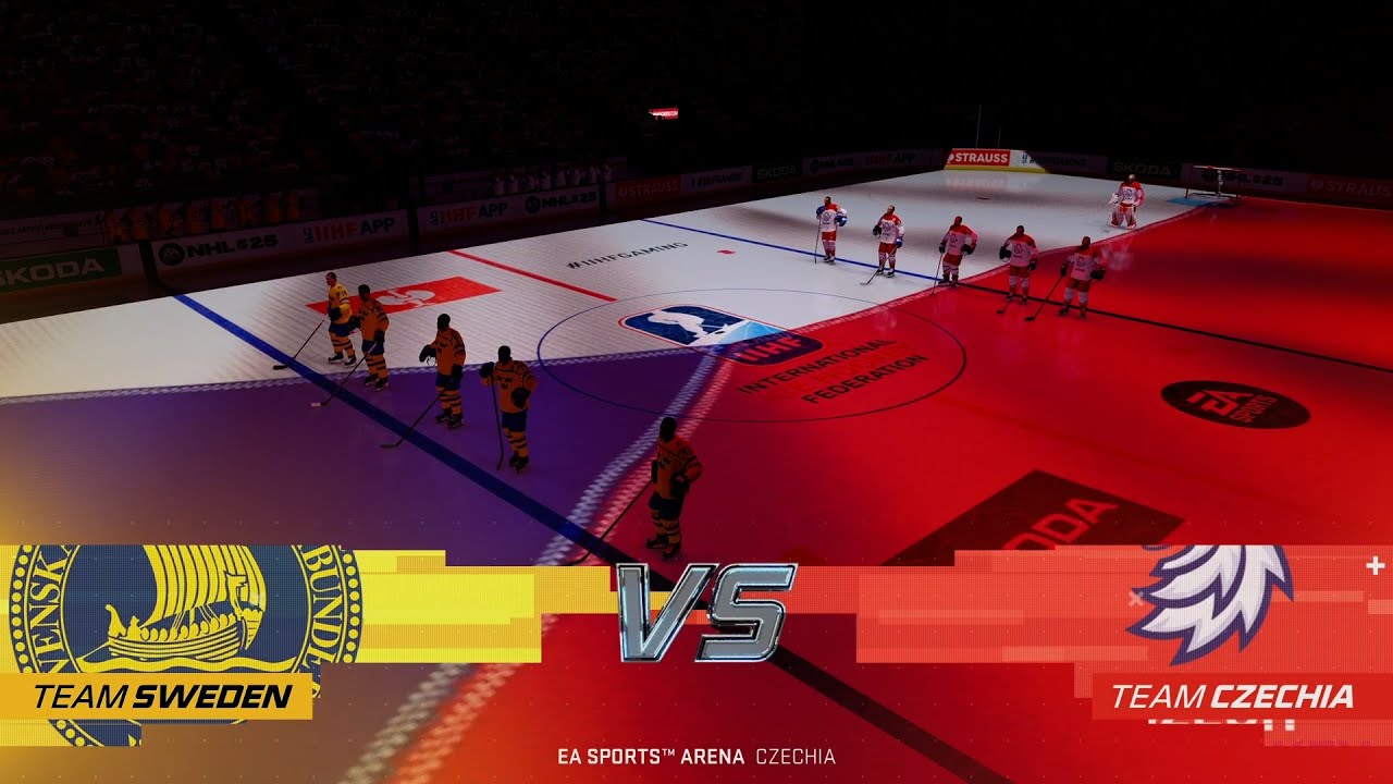 Sweden vs Czechia &ndash; World Championship Quarterfinal | Clash of Giants! 🇸🇪🇨🇿 | NHL 25 | gameplay