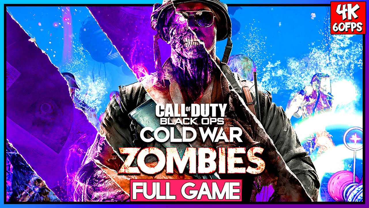 CALL OF DUTY: BLACK OPS COLD WAR ZOMBIES【FULL GAMEPLAY Walkthrough】4K60FPS ULTRA | No Commentary