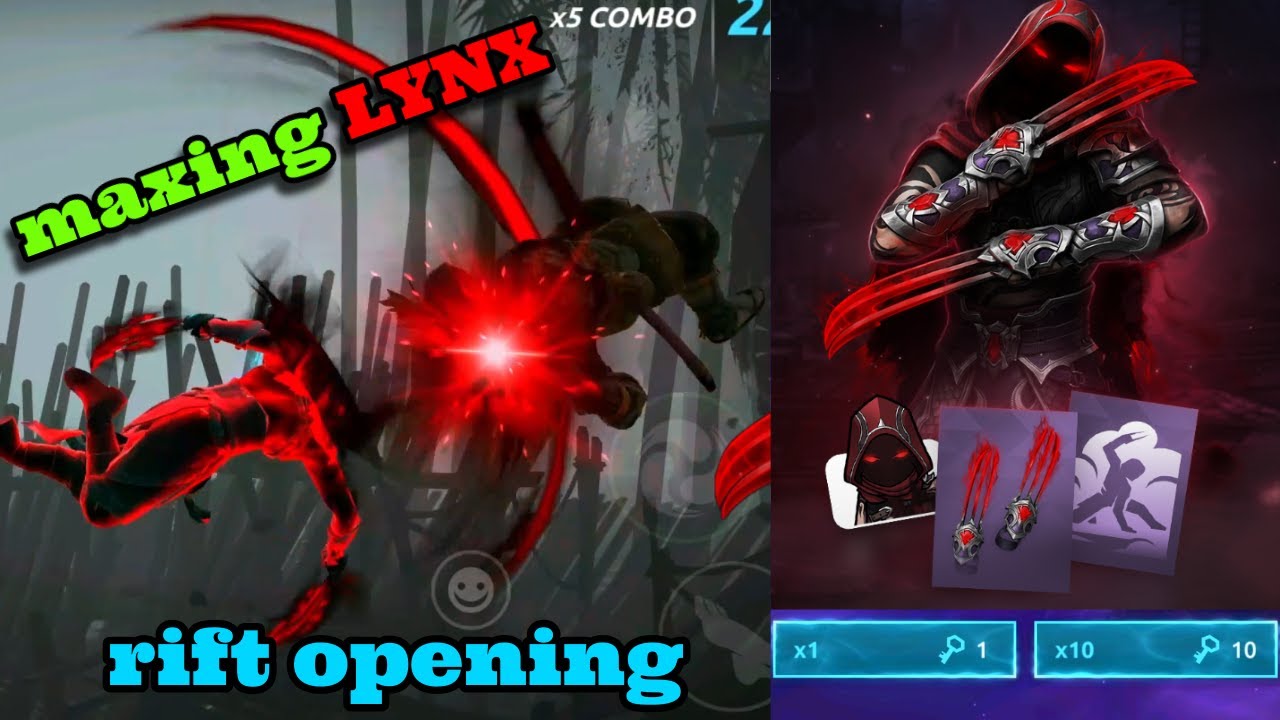 I maxed *LYNX* beast hero👹🔥 | Shadow Fight 4 Arena | Shadow47 |