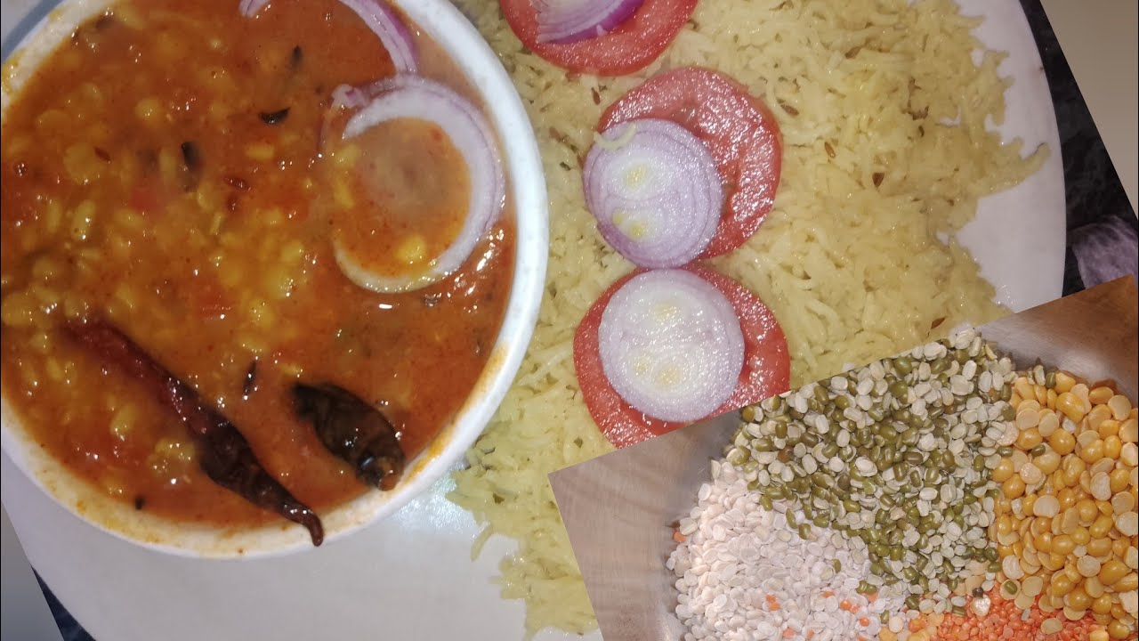 The Royal Recipe: Panchmel Shahi Dal Tadka🙏😋🥘
