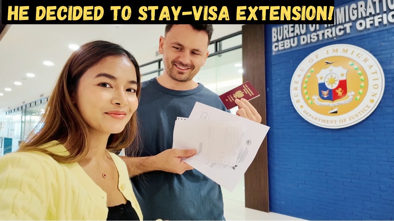 He Decided To Stay - VISA Extension in 30 mins!
