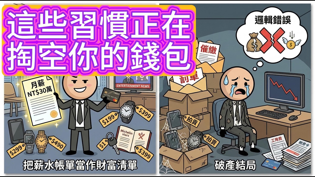 這些習慣正在掏空你的錢包，再不改就來不及了，改掉每年多存200萬
