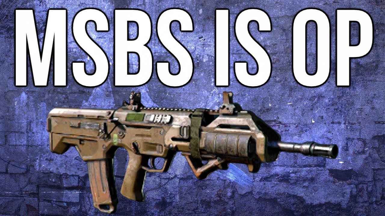 Ghosts In Depth - MSBS is OP (Overpowered Assault Rifle Review)