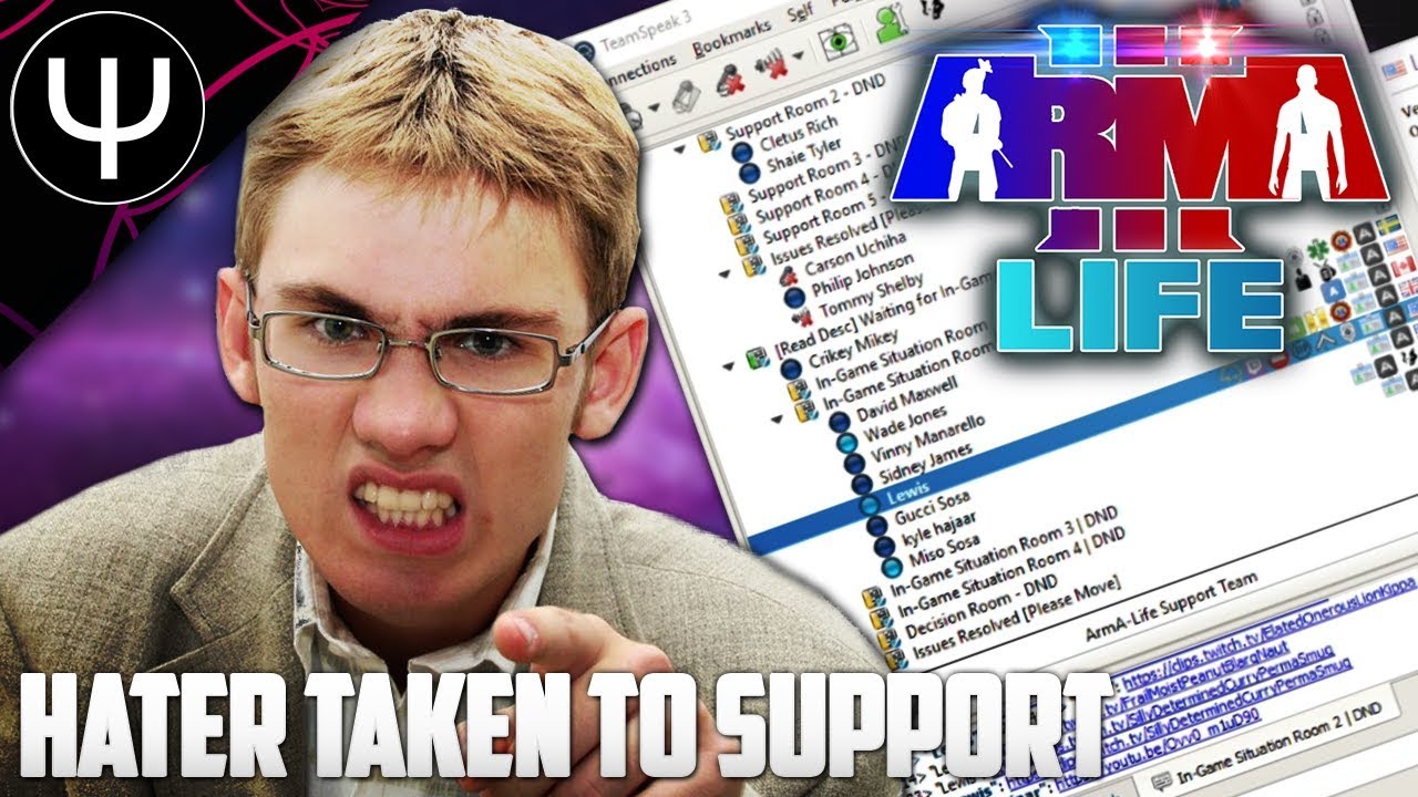 ARMA 3: Life Mod — HATER Taken to Support!