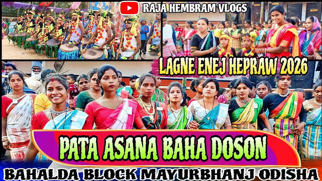 PATA ASANA BAHA DOSON LAGNE ENEJ HEPRAW 2026 || SPECIAL PRIZE DRESSING TABLE #rajahembramvlogs#asana