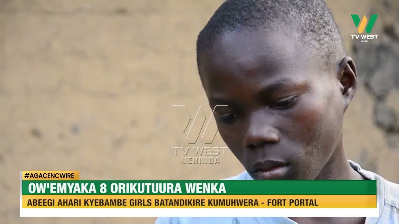 Agacencwire: Ow'emyaka 8 naatuura wenka omunju omuri Fort Portal