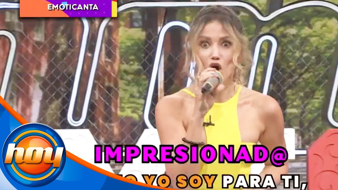 Fanny Lu triunfa en el nuevo juego: Emoticanta | Programa Hoy