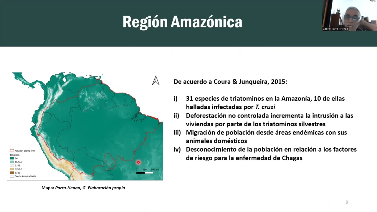 Vectores de enfermedad de Chagas