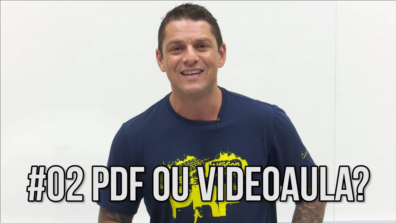 S&eacute;rie Organizando Seus Estudos - #02 Estudar por PDF ou Videoaula - Evandro Guedes - AlfaCon