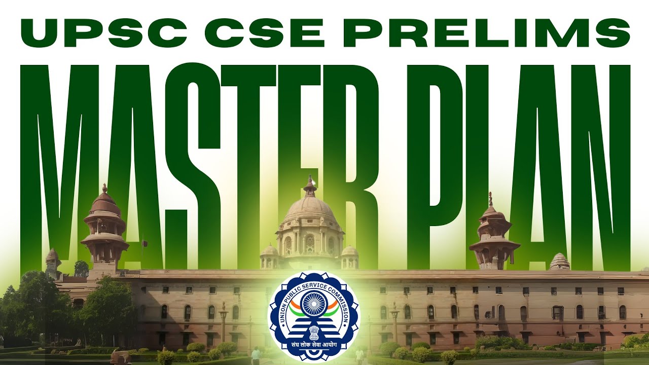 UPSC CSE Prelims Masterplan Strategy for Guaranteed Success | Vignesh.T.A (AIR 314)