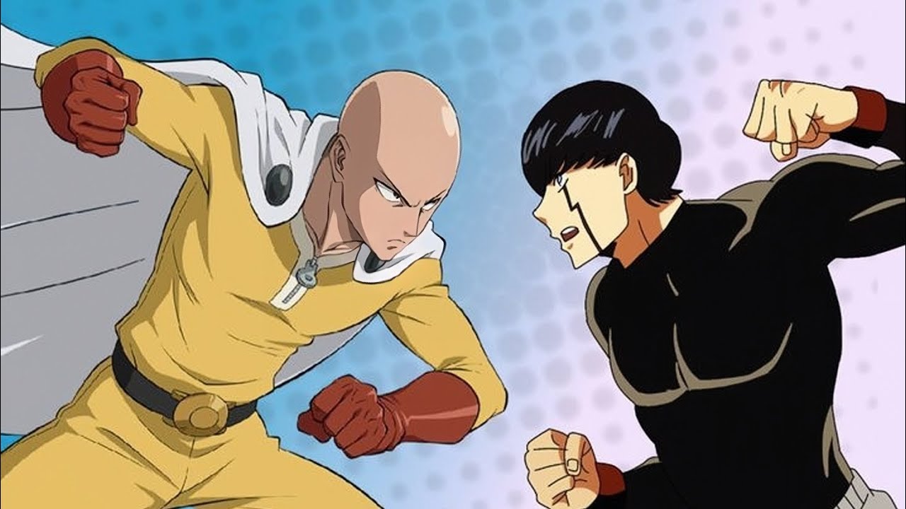 Saitama vs Mash [OnePunchman 🔥☠️]Fan Animation 