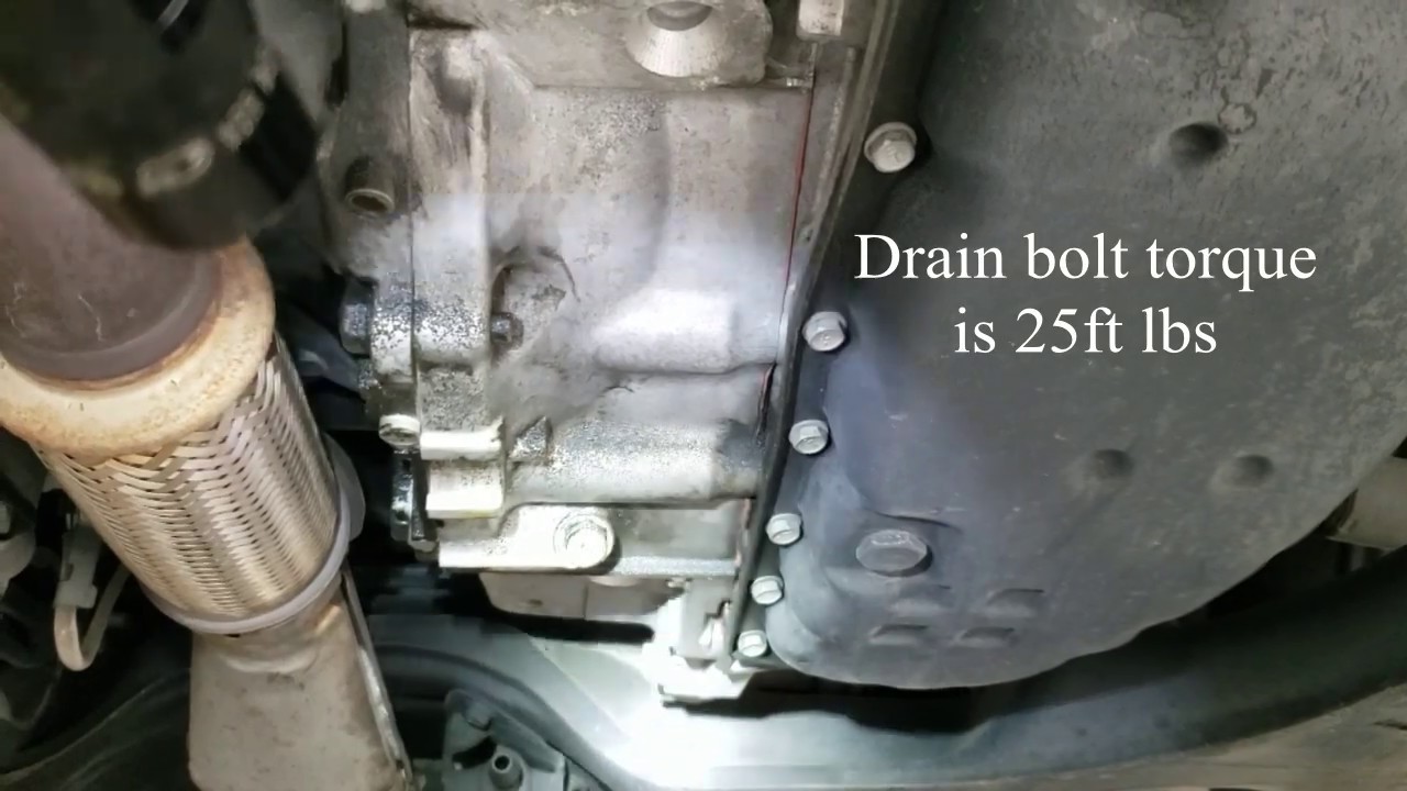 2014 Altima Transmission Fluid Flush and Filters Replacement