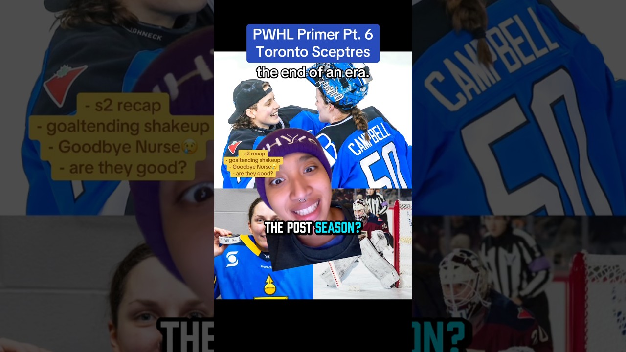 PWHL Primer Pt. 6: Toronto Sceptres #pwhl #TorontoSceptres #hockey #womensHockey