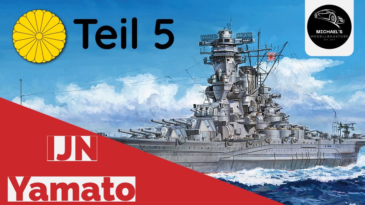 IJN Yamato von Tamiya - Teil 5 - Die Geschütztürme II