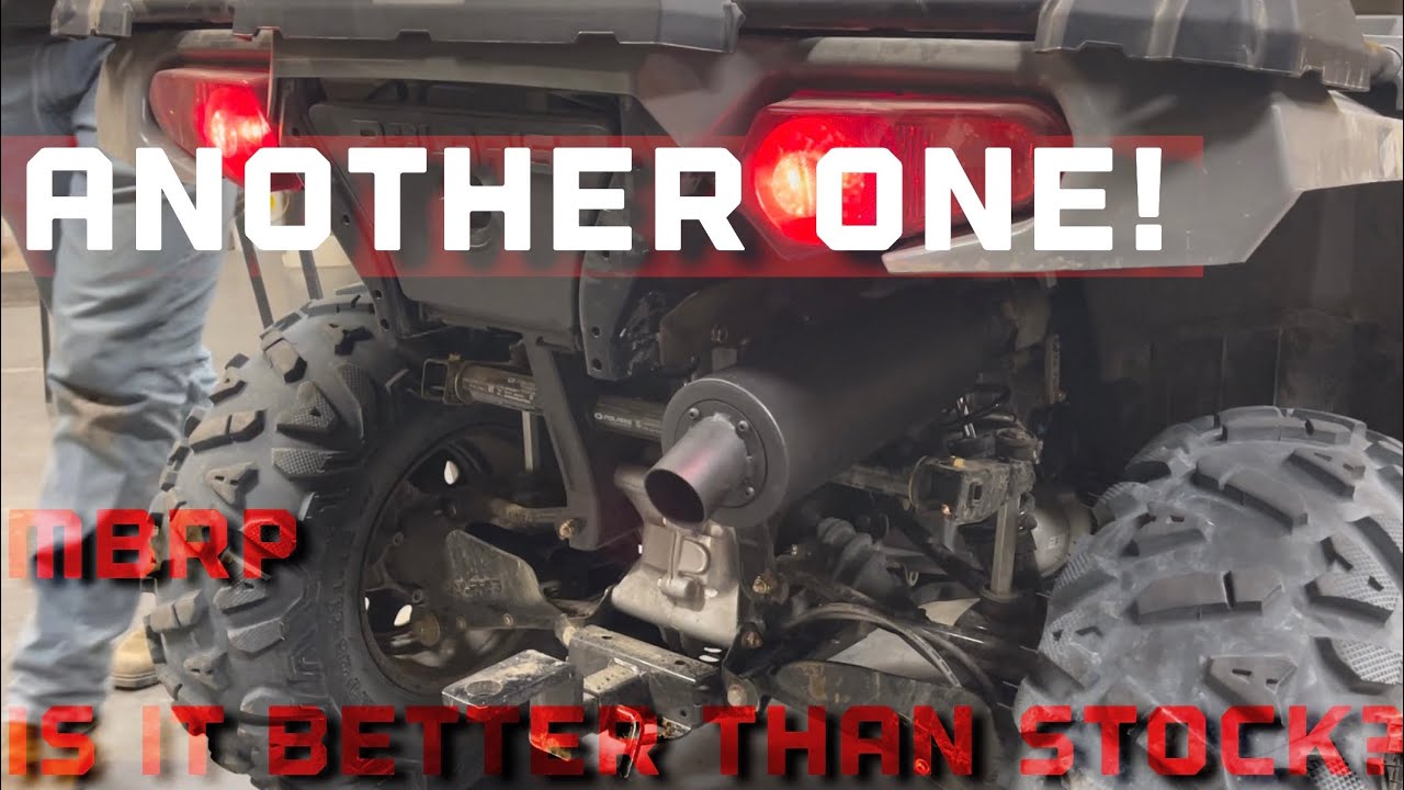 Polaris Sportsman 570 MBRP Exhaust