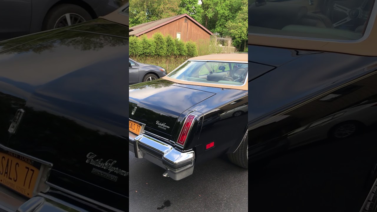 1977 Cutlass Supreme Brougham Video