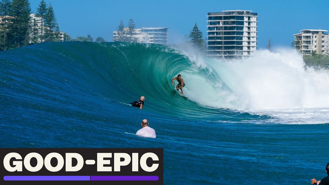 Australia’s Start To Autumn - Byron and Kirra with Mikey Wright, Soli Bailey, Lungi Slabb and more.