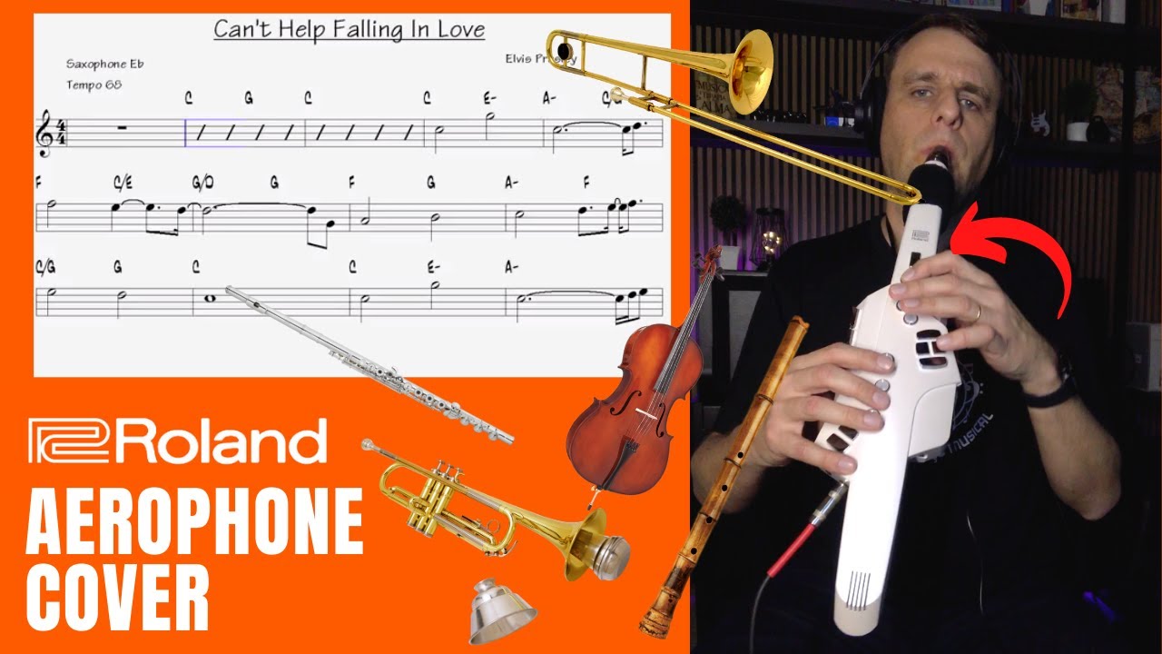 Cant Help Falling in Love - Aerophone Cover (Shakuhachi/Cello/Flute/Trumpet/Trombone)