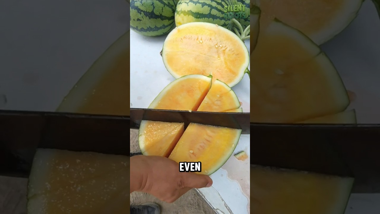 Yellow Watermelon Is OLDER Than Red?!