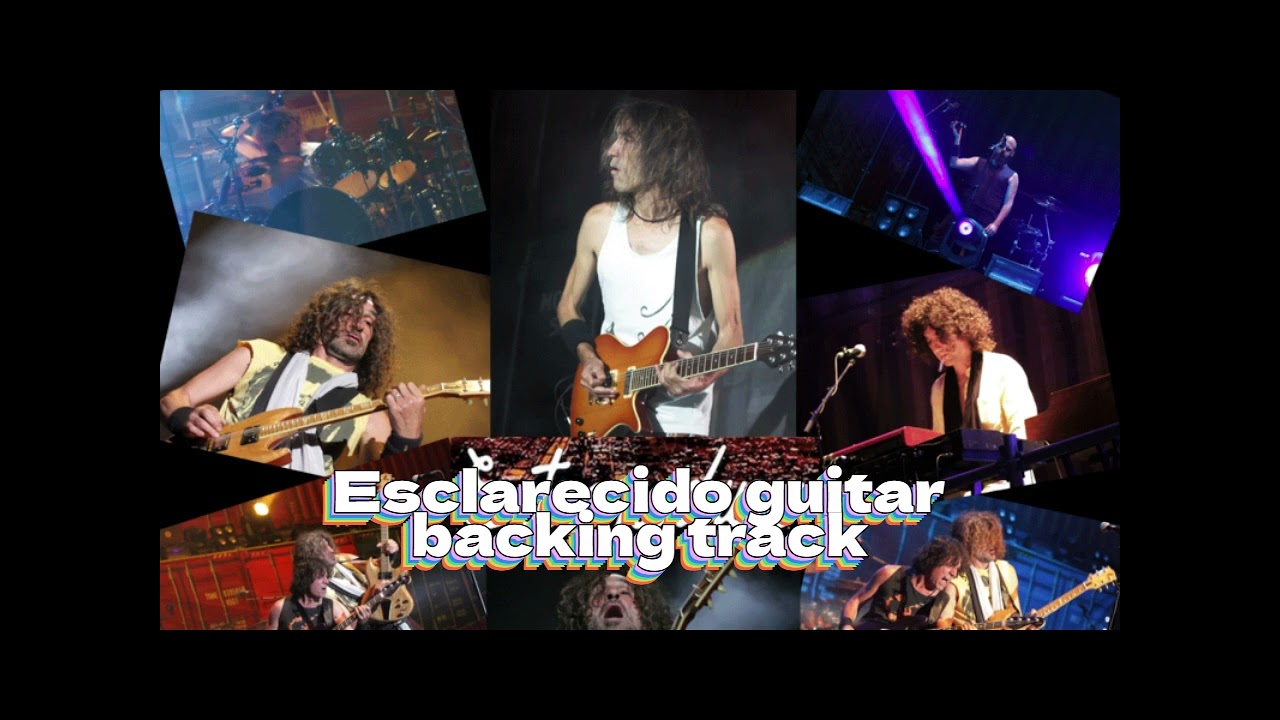 Extremoduro -  Esclarecido guitar backing track #rockestatal #backingtrack #guitar