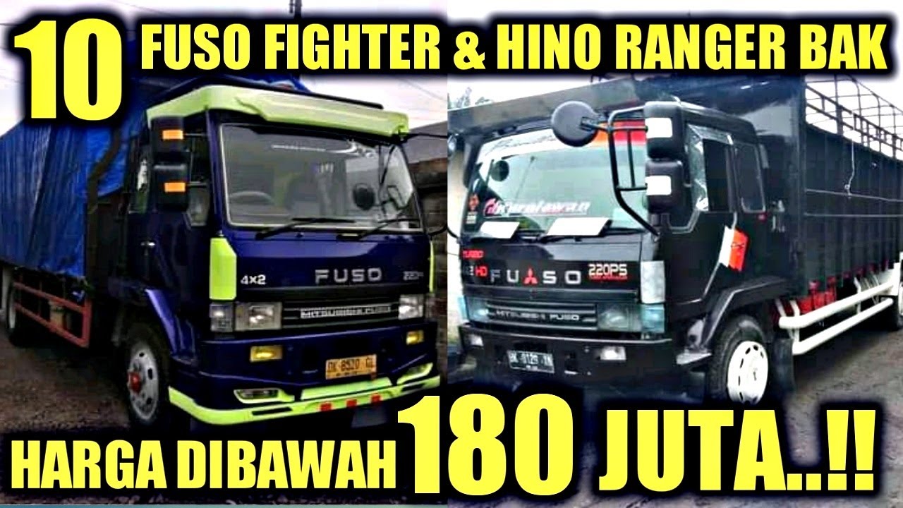 HARGA TRUK FUSO FIGHTER BEKAS MURAH DIBAWAH 180 JUTA