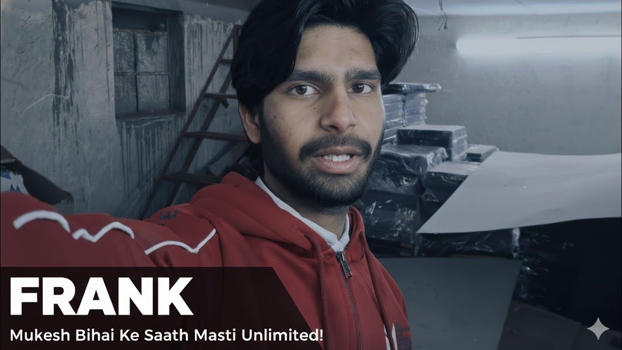 Me or Mukesh bhaiya karga sab ke saath frank 😀