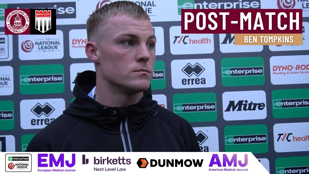 Ben Tompkins Post Bath City (H)