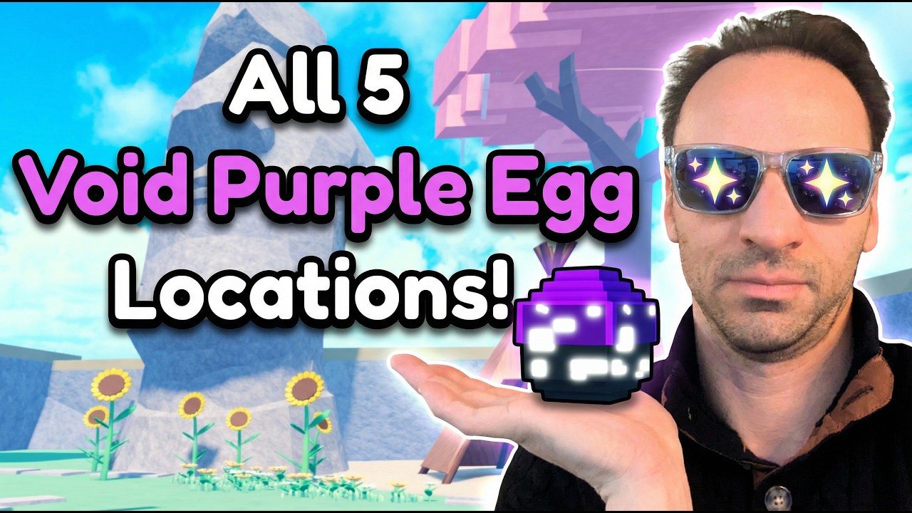 NEW EGG!  All 5 Void Purple Egg Locations! Catch a Monster
