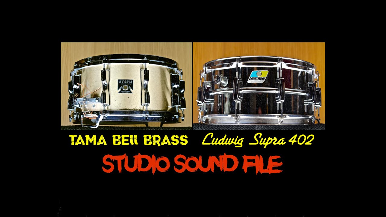 Tama Bell Brass Vintage & Ludwig Supraphonic LM402 Vintage - Sound File