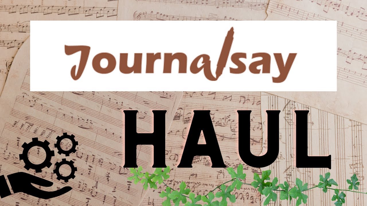 HAUL de la boutique  JOURNALSAY je découvre avec VOUS!!! jolie surprise sur la qualité