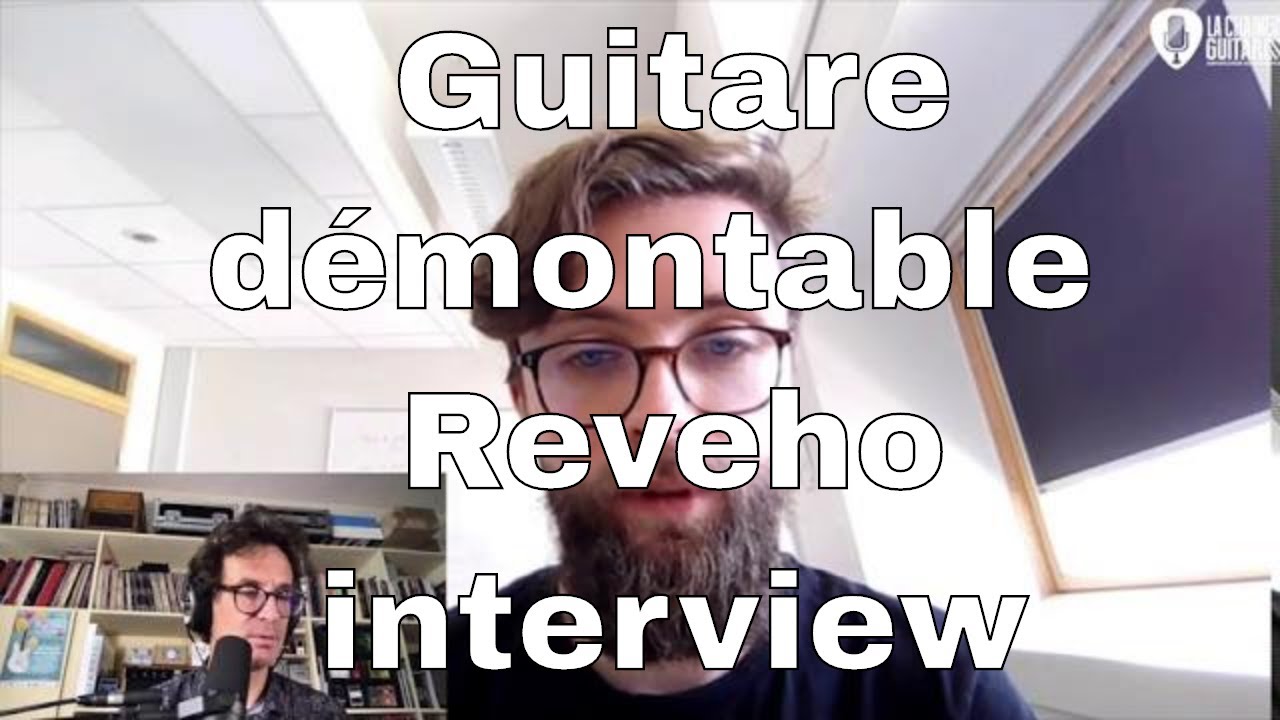 Guitare Reveho de voyage démontable, le CEO présente la Slite