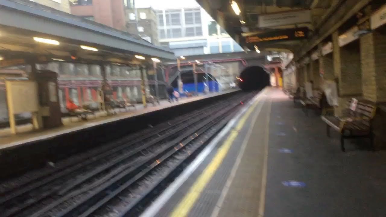 Barbican station tour