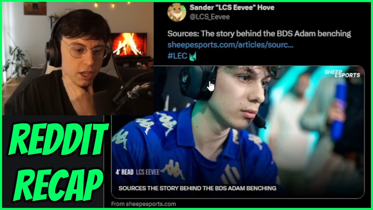 Caedrel Reacts To BDS Adam Situation, MDK Myrwn Types XDD After Crazy Escape | Reddit Recap