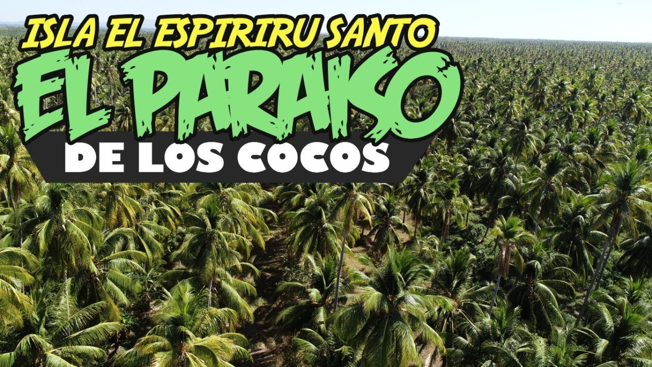 El paraiso de los cocos Isla Espiritu Santo Puerto el Triunfo Usulutan El Salvador