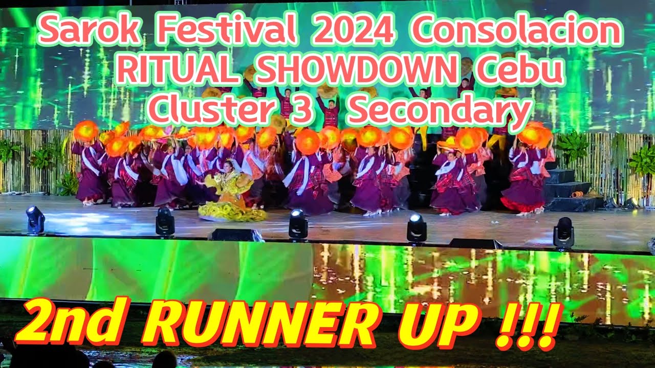SAROK FESTIVAL 2024 C3 Scondary RITUAL GARING NHS Cabangahan Casili Sacsac Lanipga Consolacion Cebu