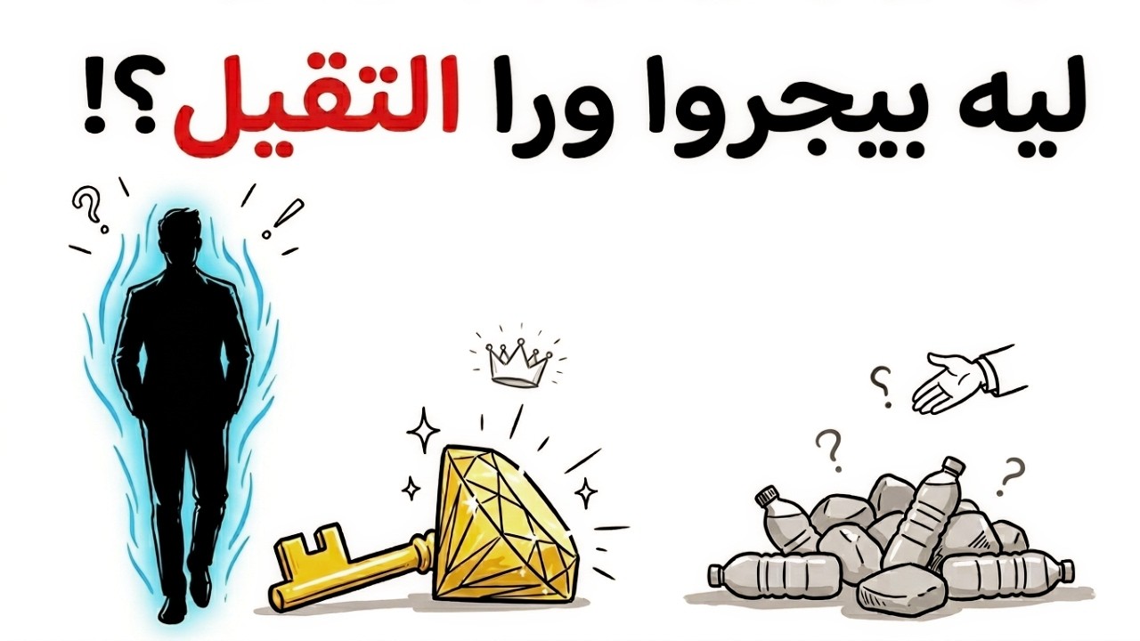 !ليه بنجري ورا اللي بيتقل علينا؟ ونتجاهل الطيب!  سر( قانون الندرة النفسي )