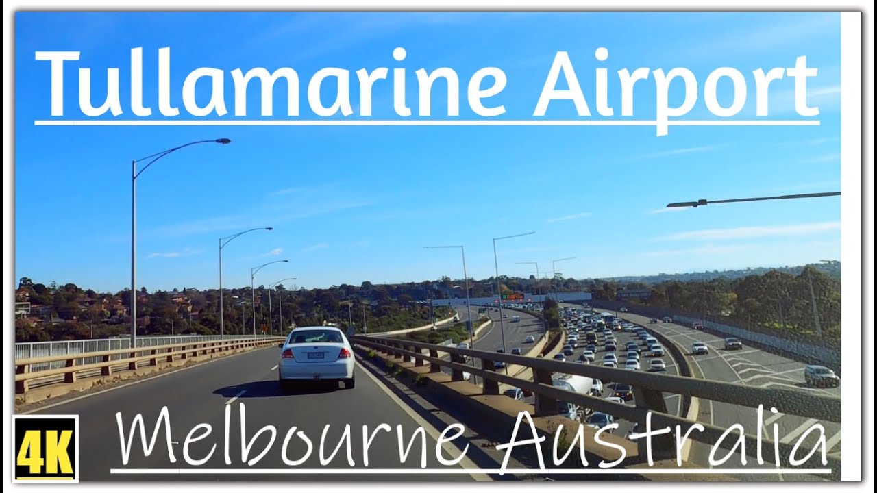 4K Driving To Tullamarine Airport Melbourne Australia 2021 From Thornbury , High St