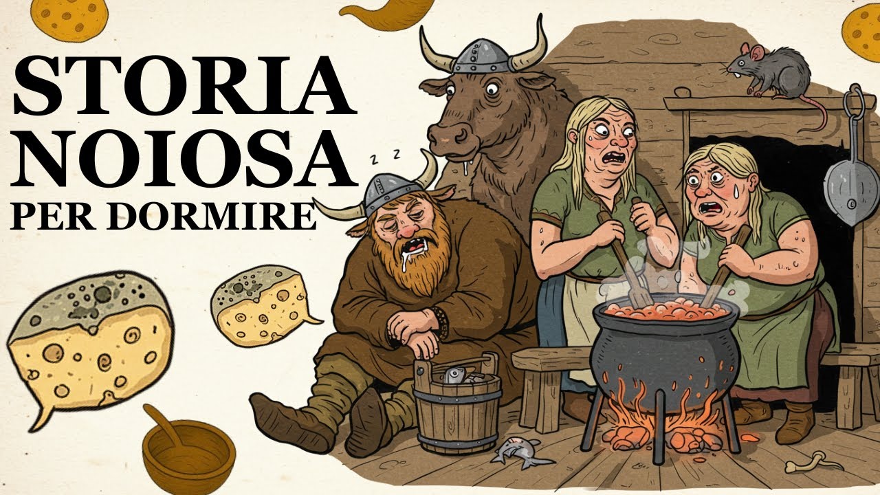 Storia per dormire | Com’era Vivere in una Casa Vichinga con Venti Persone e (Due Buoi)
