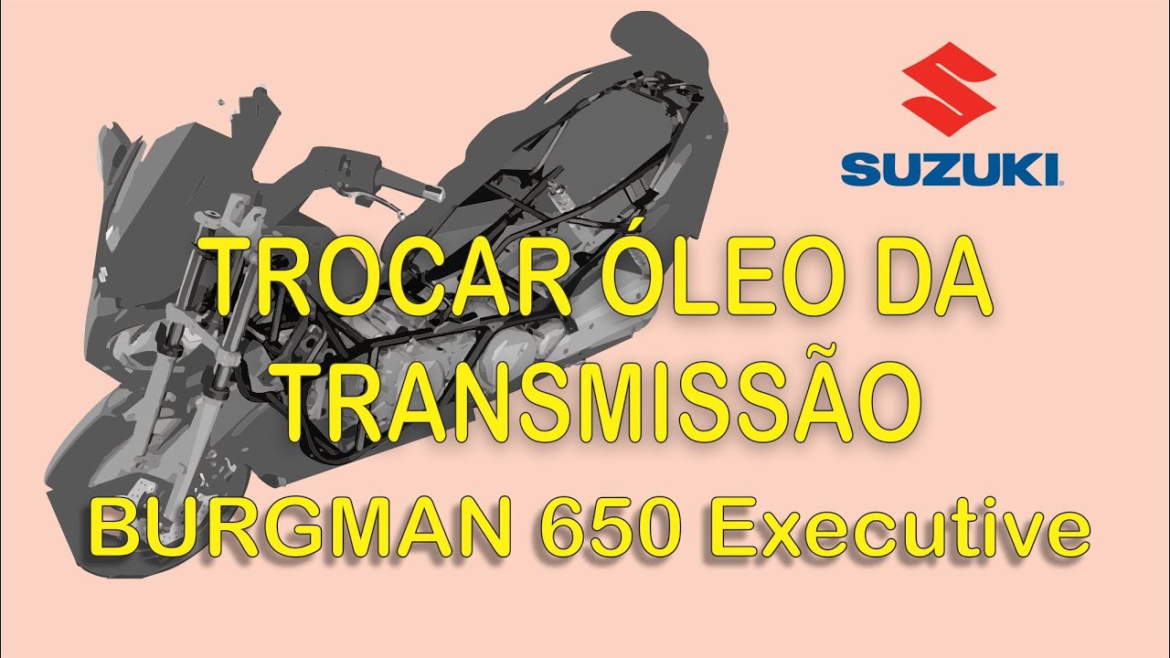 Trocar óleo da transmissão - Burgman 650